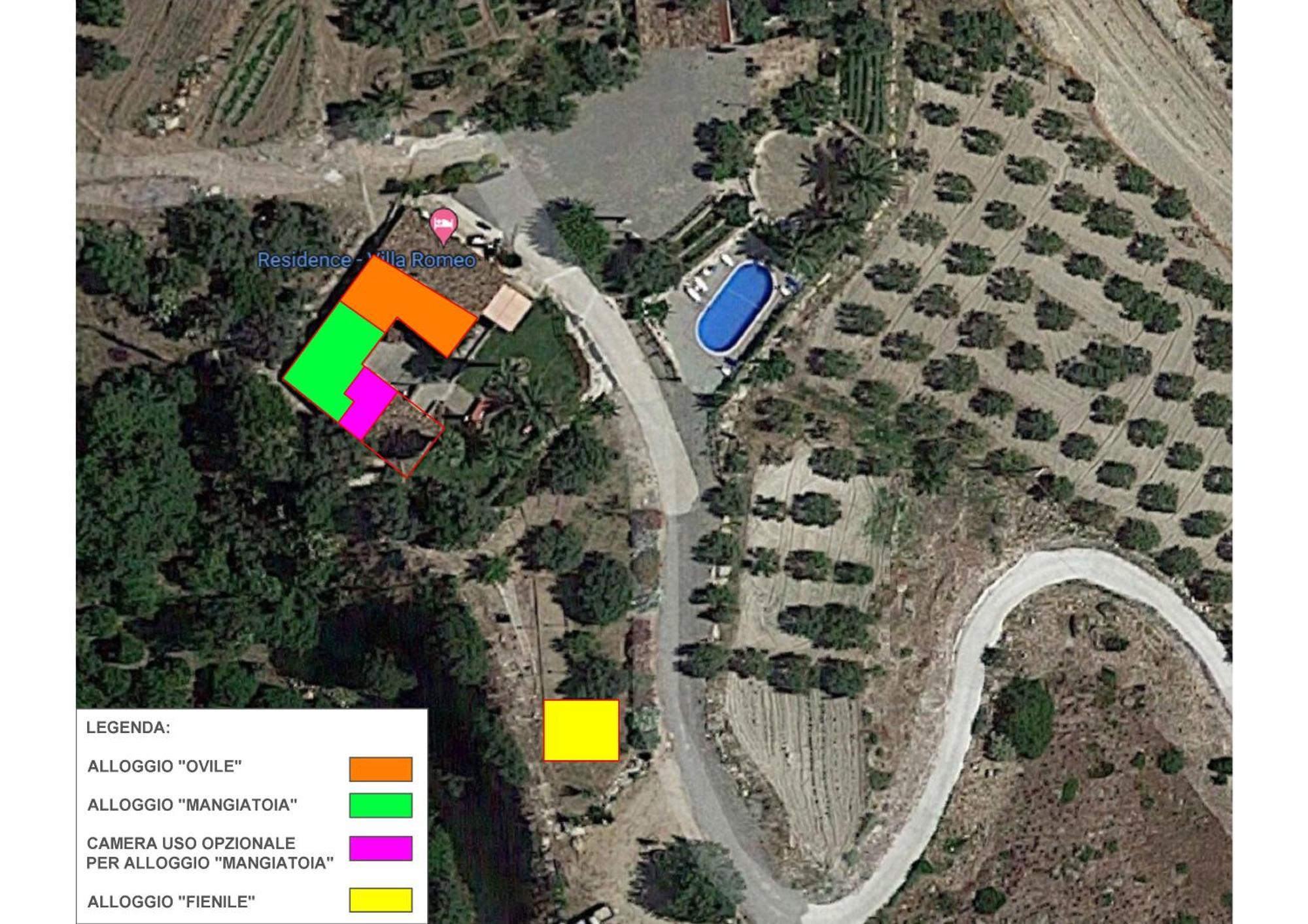 Calami - Villa Romeo - Private Apartments With Pool, Seaview & Olive Grove Santa Caterina Dello Ionio Marina Exterior photo